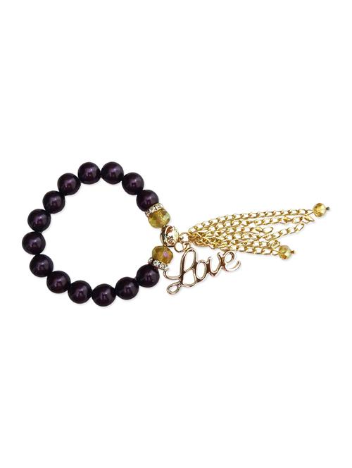 purple plastic bracelet - 11182879 - Very Small Image - 1