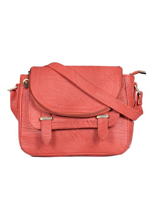 pink leatherette sling bag - 11183460 - Very Small Image - 1