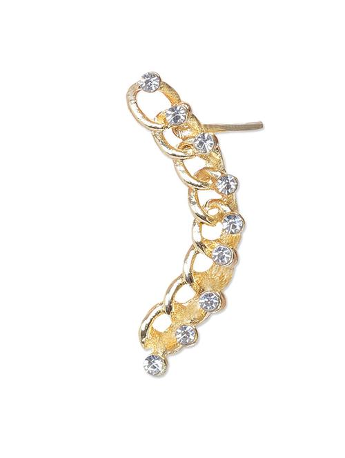 embellished chain pattern earcuff - 1118497 - Very Small Image - 1