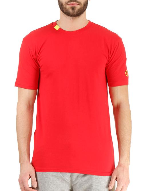red polyester tshirt - 11193510 - Very Small Image - 1