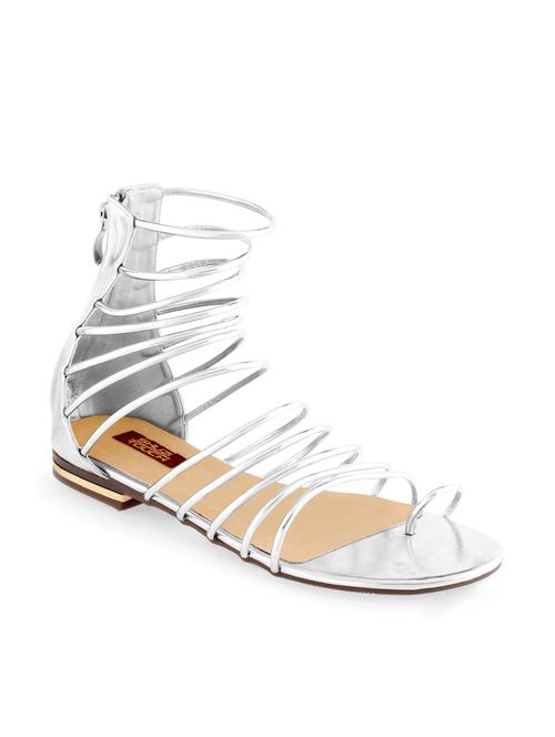 silver fabric gladiators sandals - 11195070 - Very Small Image - 1