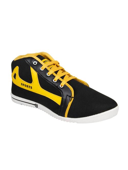 black leatherette sneakers - 11201819 - Very Small Image - 1