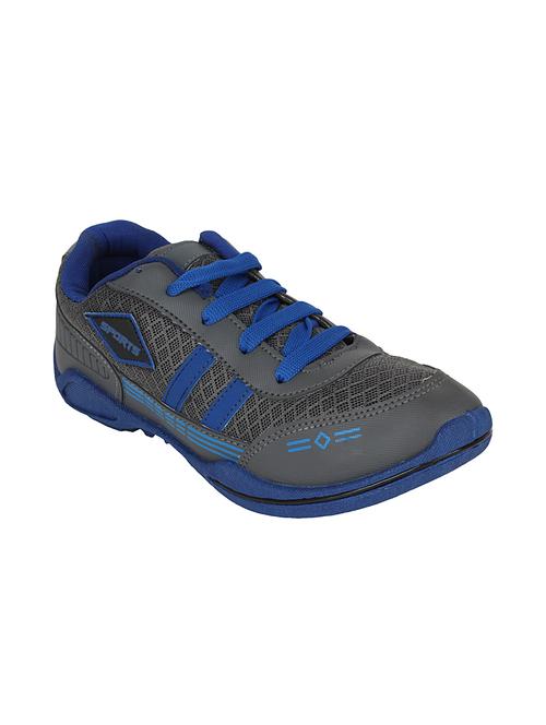 blue pu sports shoes - 11201908 - Very Small Image - 1