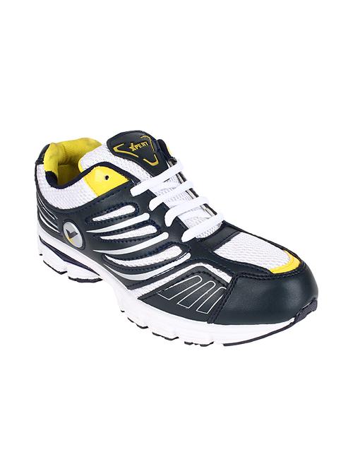 blue leatherette sport shoes - 11202009 - Very Small Image - 1