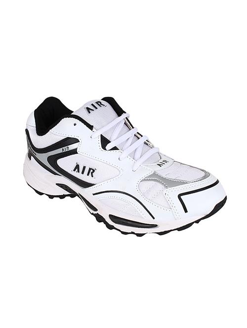 white leatherette sport shoes - 11202014 - Very Small Image - 1