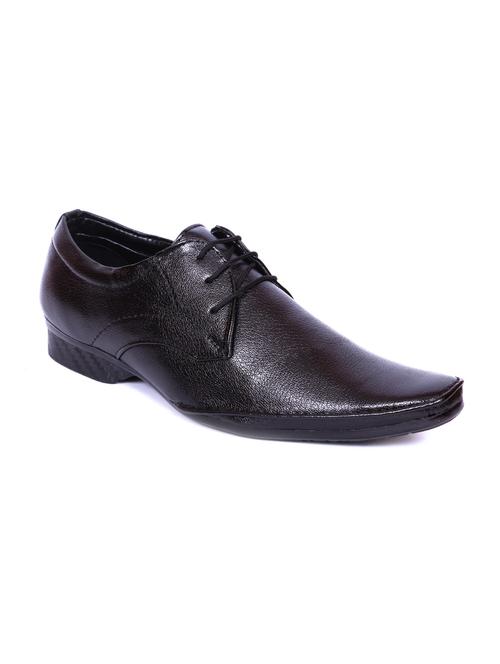 black leatherette(pu slip on derbies - 11203007 - Very Small Image - 1