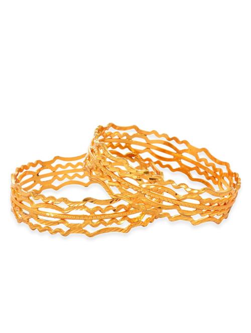 gold plated bangle - 11218335 - Very Small Image - 1