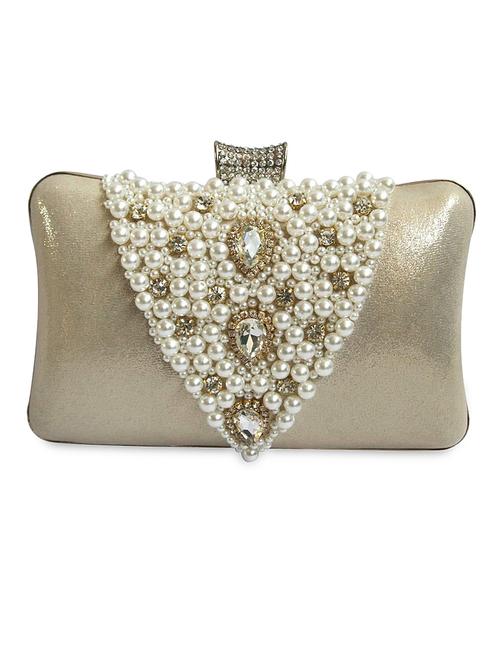 pearl embellished clutch - 1122031 - Very Small Image - 1