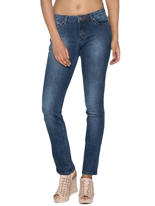 dark blue cotton jeans - 11220791 - Very Small Image - 1