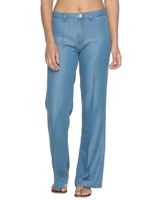 light blue cotton jeans - 11220795 - Very Small Image - 1