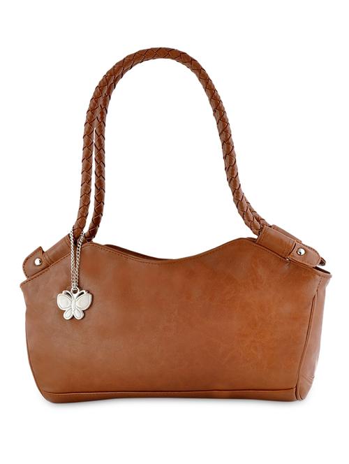 tan leatherette handbag - 1122228 - Very Small Image - 1