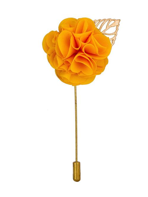 yellow metal brooch - 11227456 - Very Small Image - 1