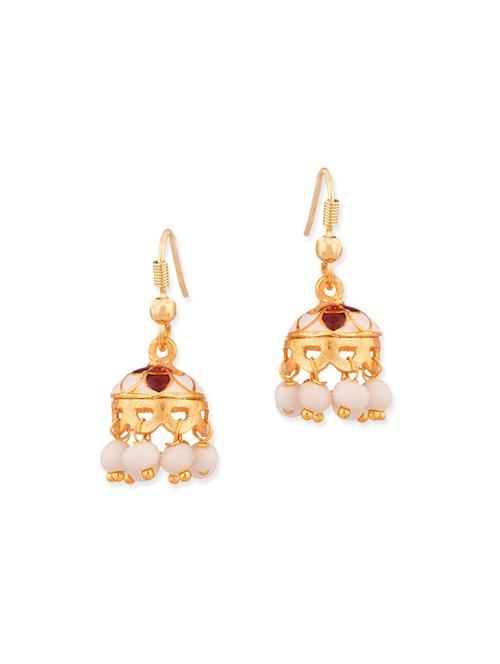 gold metal earring - 11227702 - Very Small Image - 1