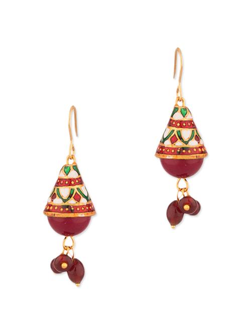 gold metal earring - 11227764 - Very Small Image - 1
