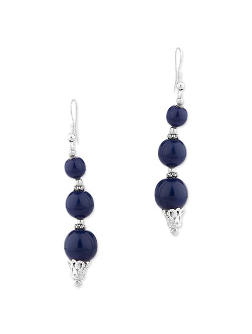 black metal drop earring - 11227808 - Very Small Image - 1