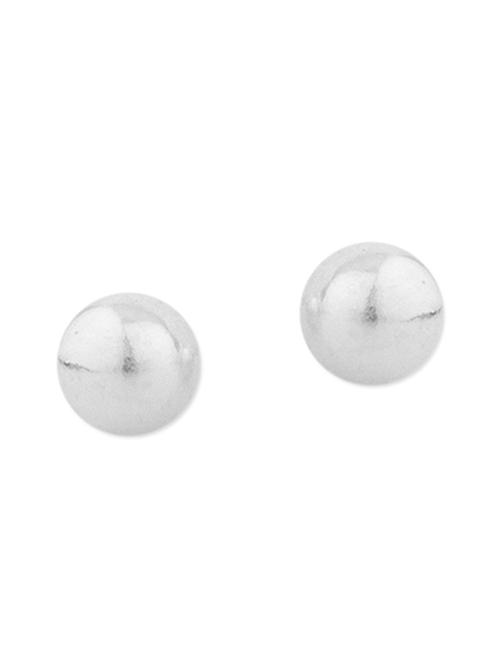 silver metal studs earring - 11227833 - Very Small Image - 1