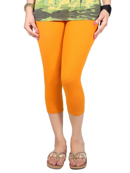 orange cotton capris - 11230788 - Very Small Image - 1