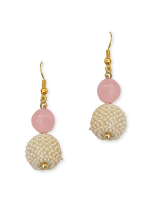 multi colored metal drop earrings - 11232113 - Very Small Image - 1