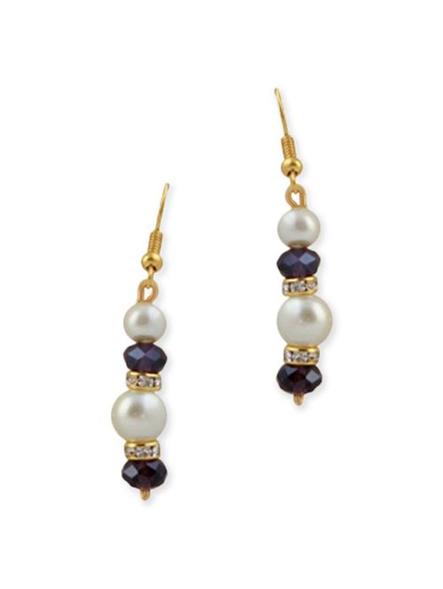 multi colored metal pearl earring - 11232161 - Very Small Image - 1
