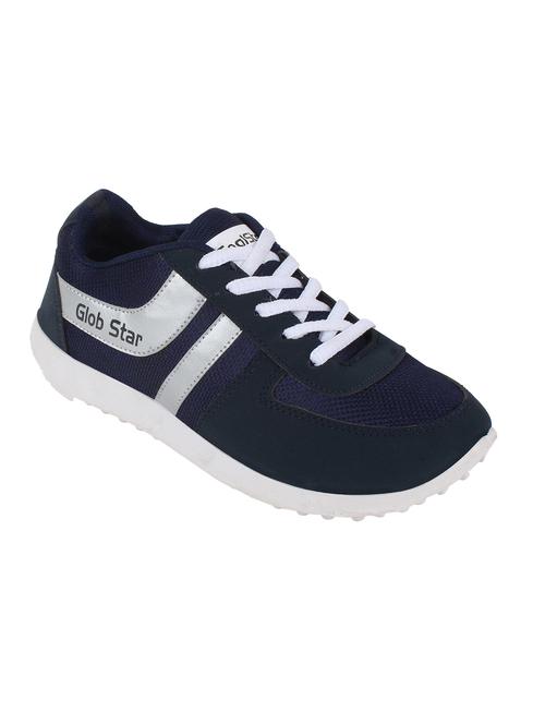 blue leatherette sport shoes - 11235403 - Very Small Image - 1