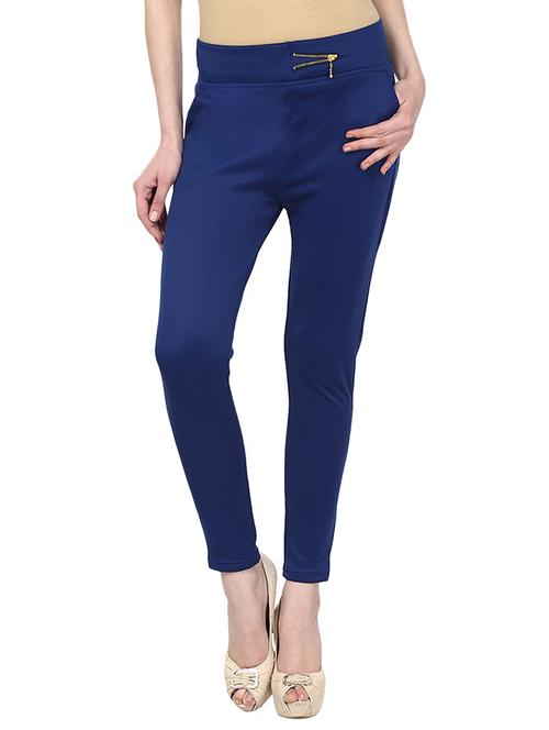 dark blue cotton jeggings - 11249210 - Very Small Image - 1