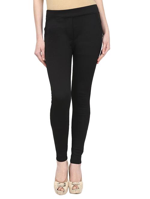 black cotton jeggings - 11249223 - Very Small Image - 1