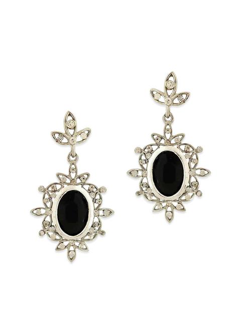 black metal drop earring - 11254158 - Very Small Image - 1