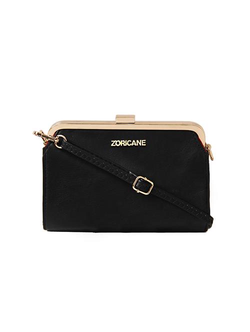 black leatherette clutch - 11259115 - Very Small Image - 1