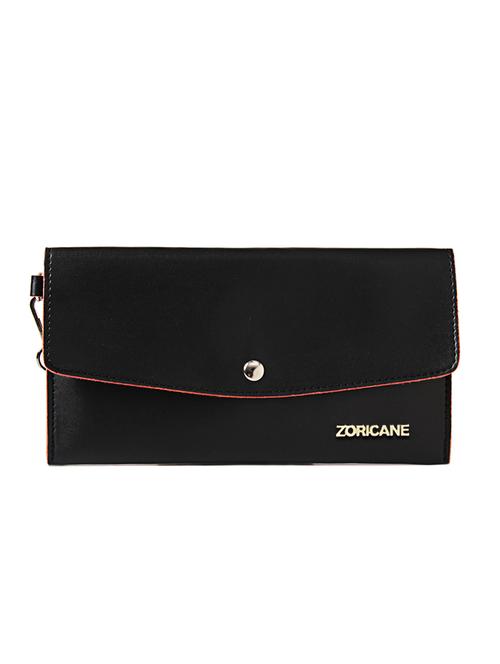 black leatherette clutch - 11259133 - Very Small Image - 1