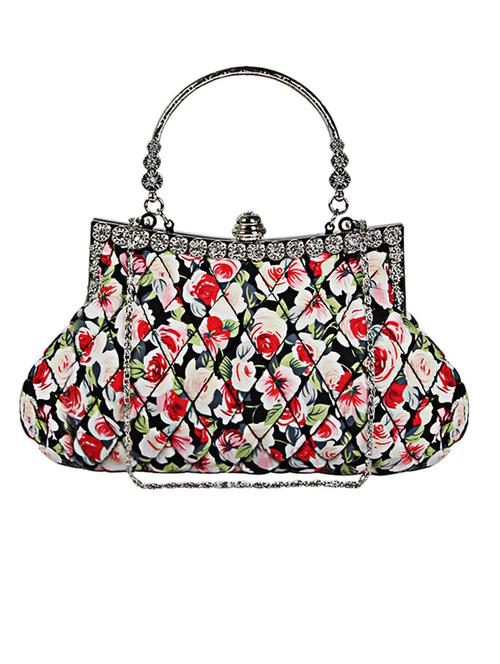 red leatherette clutch - 11259137 - Very Small Image - 1