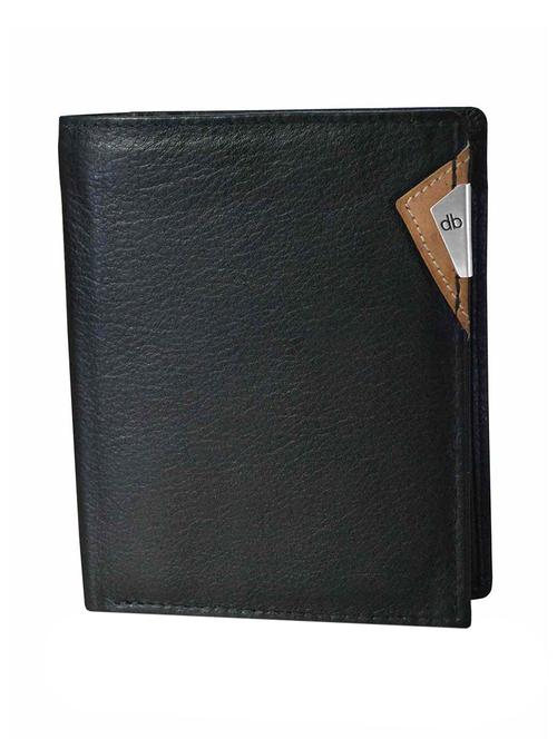 black & brown leather wallet - 11260752 - Very Small Image - 1