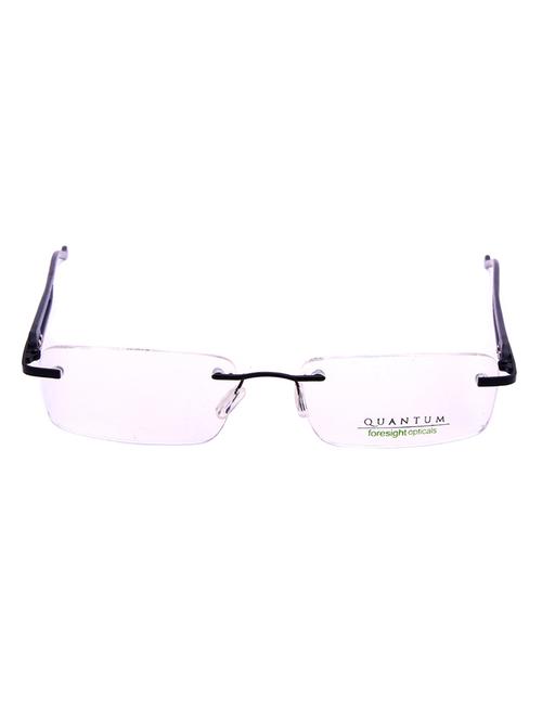 natural color, rectangle rimless eyeglass frame - 11262670 - Very Small Image - 1