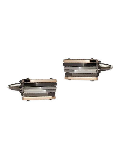 multi colored metal cufflink - 11270892 - Very Small Image - 1
