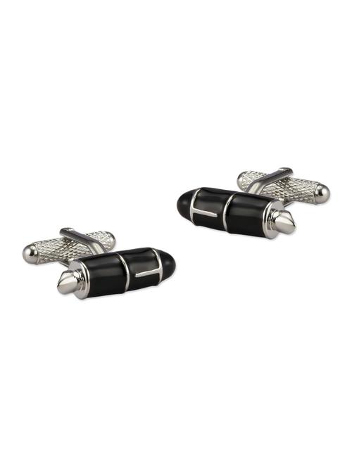 black metal cufflink - 11270935 - Very Small Image - 1