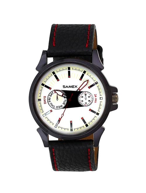 black round dial analog watch - 11274294 - Very Small Image - 1