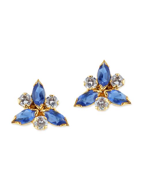 blue embellished brass studs - 11275826 - Very Small Image - 1