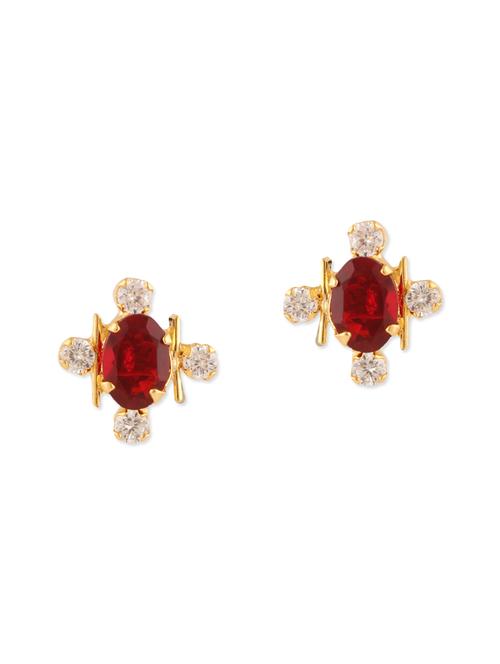 red embellished brass studs - 11276167 - Very Small Image - 1