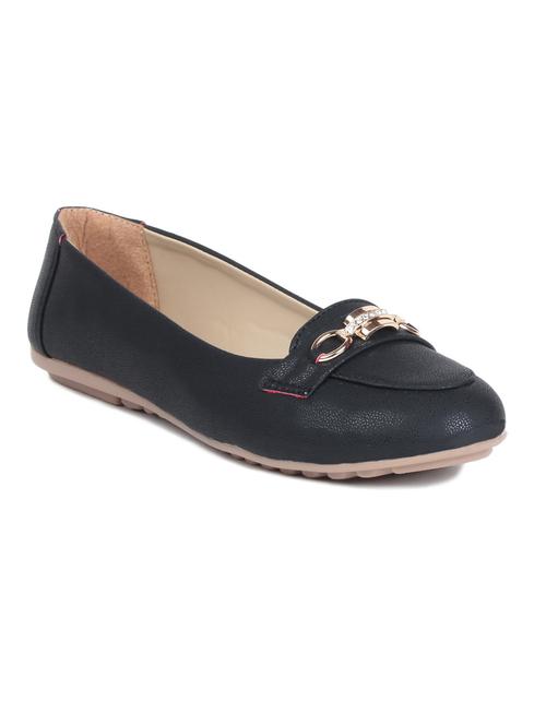 black leatherette ballerina - 11279374 - Very Small Image - 1