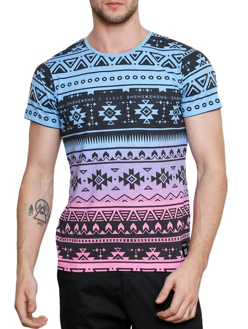 multi colored cotton tshirt - 11279988 - Very Small Image - 1