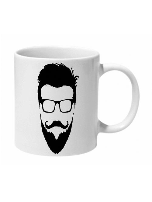 mooch wale mr cool beard ceramic mug - 11280583 - Very Small Image - 1