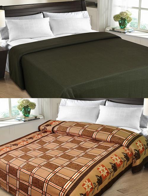 christy's collection assorted blends double blanket (buy 1 get 1) - 11281732 - Very Small Image - 1