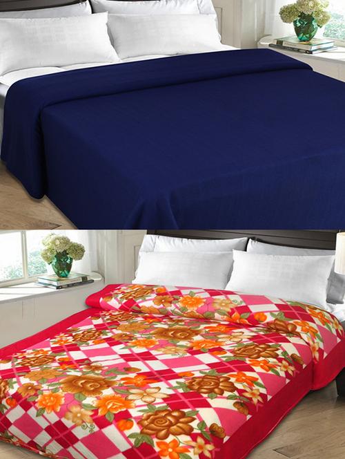 christy's collection assorted blends double blanket (buy 1 get 1) - 11281769 - Very Small Image - 1