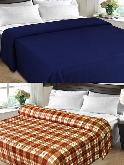 christy's collection assorted blends double blanket (buy 1 get 1) - 11281771 - Very Small Image - 1