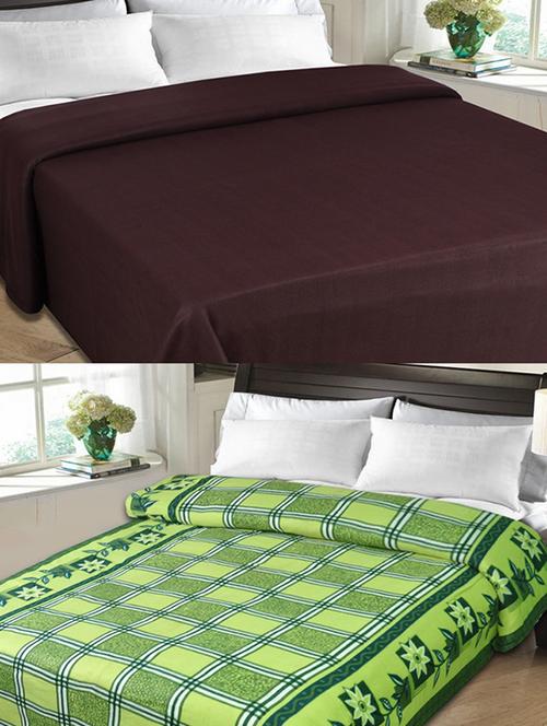 christy's collection assorted blends double blanket (buy 1 get 1) - 11281787 - Very Small Image - 1