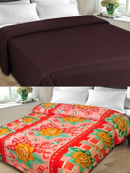 christy's collection assorted blends double blanket (buy 1 get 1) - 11281789 - Very Small Image - 1