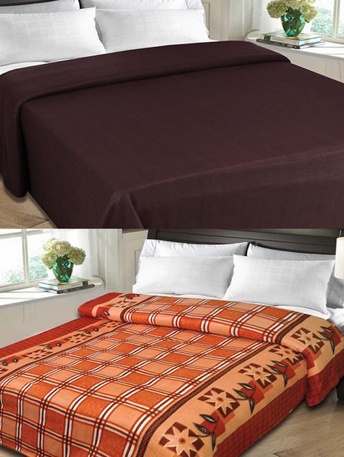 christy's collection assorted blends double blanket (buy 1 get 1) - 11281793 - Very Small Image - 1
