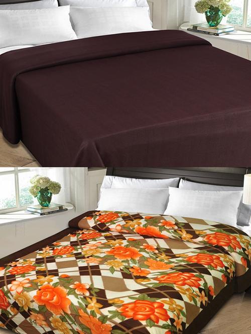 christy's collection assorted blends double blanket (buy 1 get 1) - 11281796 - Very Small Image - 1