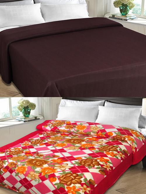 christy's collection assorted blends double blanket (buy 1 get 1) - 11281798 - Very Small Image - 1