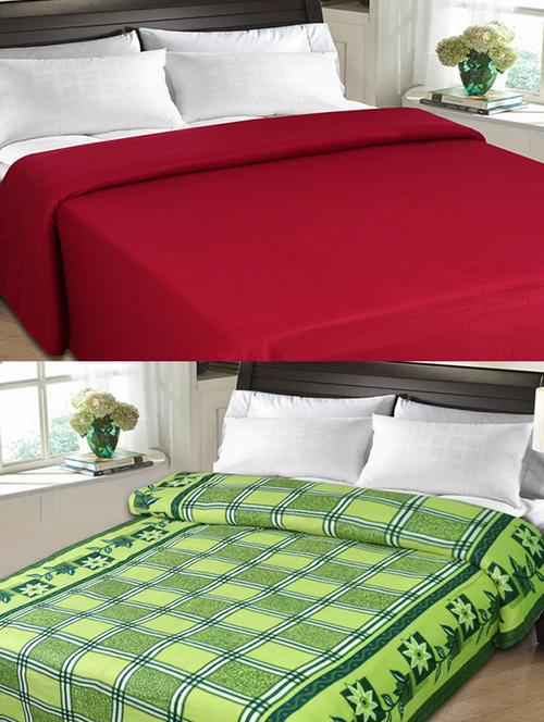 christy's collection assorted blends double blanket (buy 1 get 1) - 11281845 - Very Small Image - 1