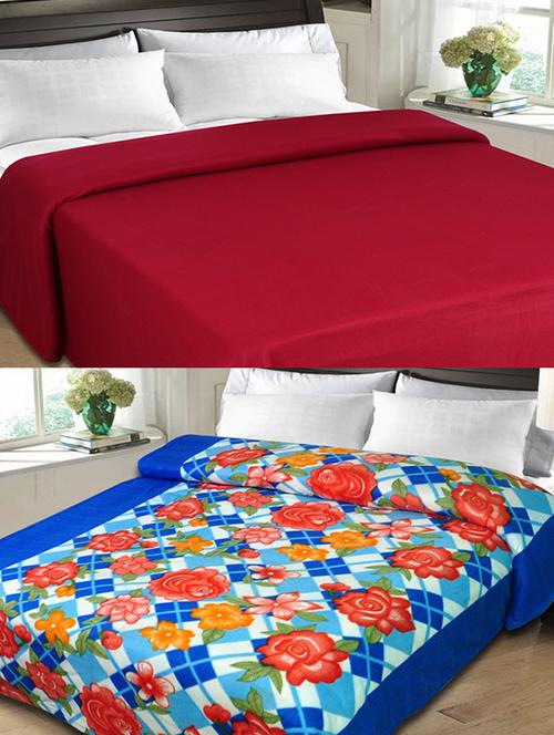 christy's collection assorted blends double blanket (buy 1 get 1) - 11281846 - Very Small Image - 1